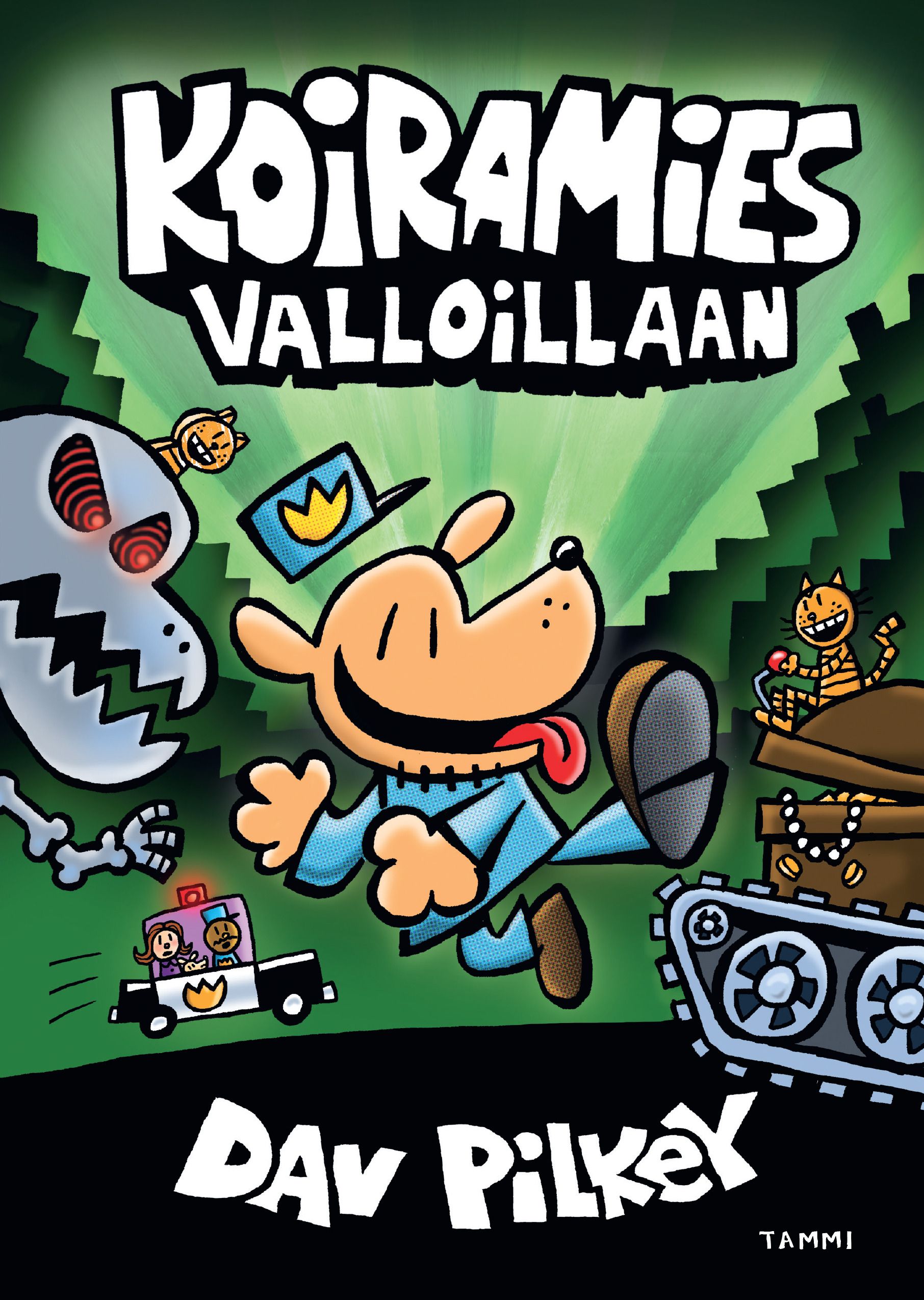 Kirjailijan Dav Pilkey käytetty kirja Koiramies valloillaan