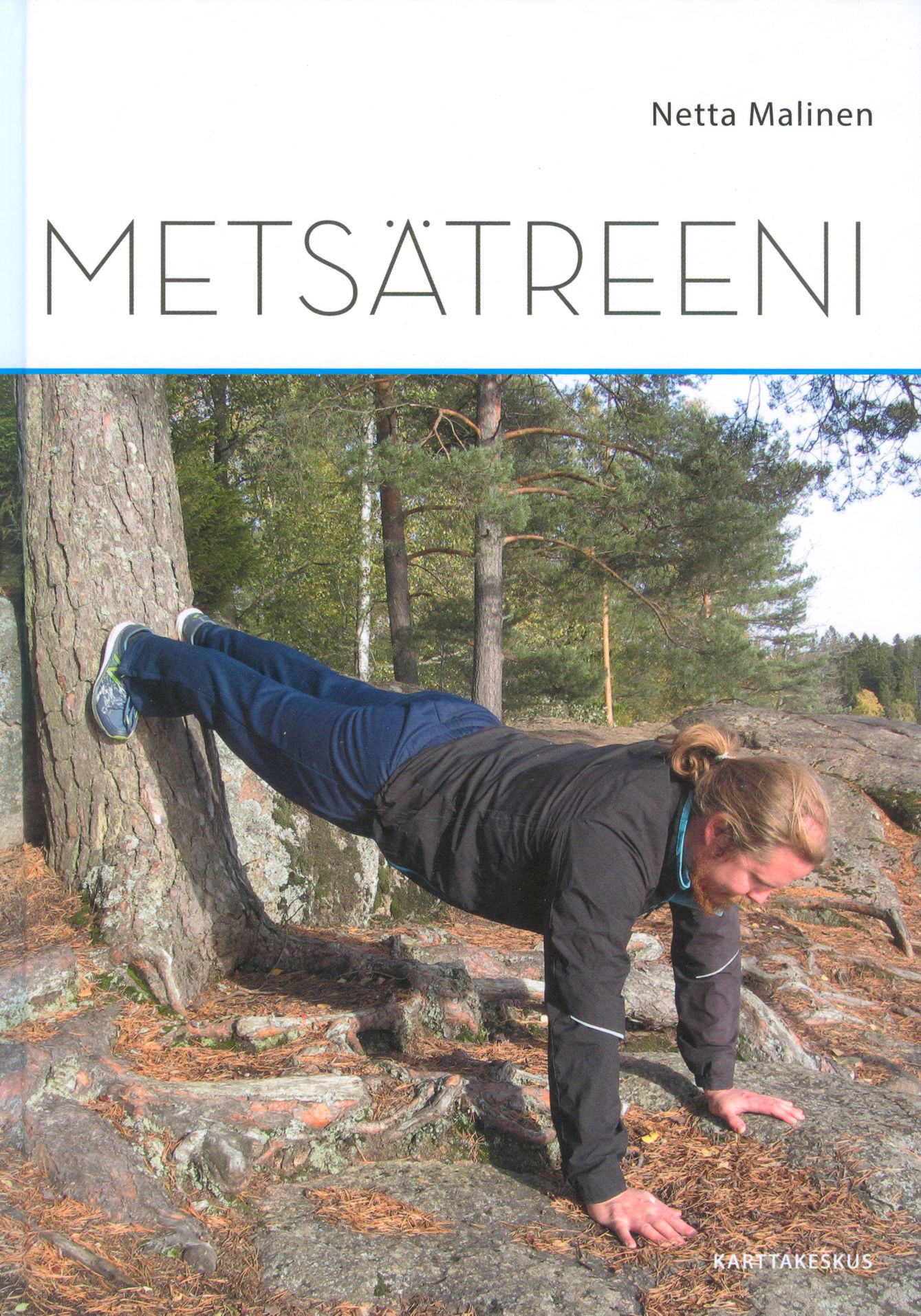Kirjailijan Netta Malinen käytetty kirja Metsätreeni