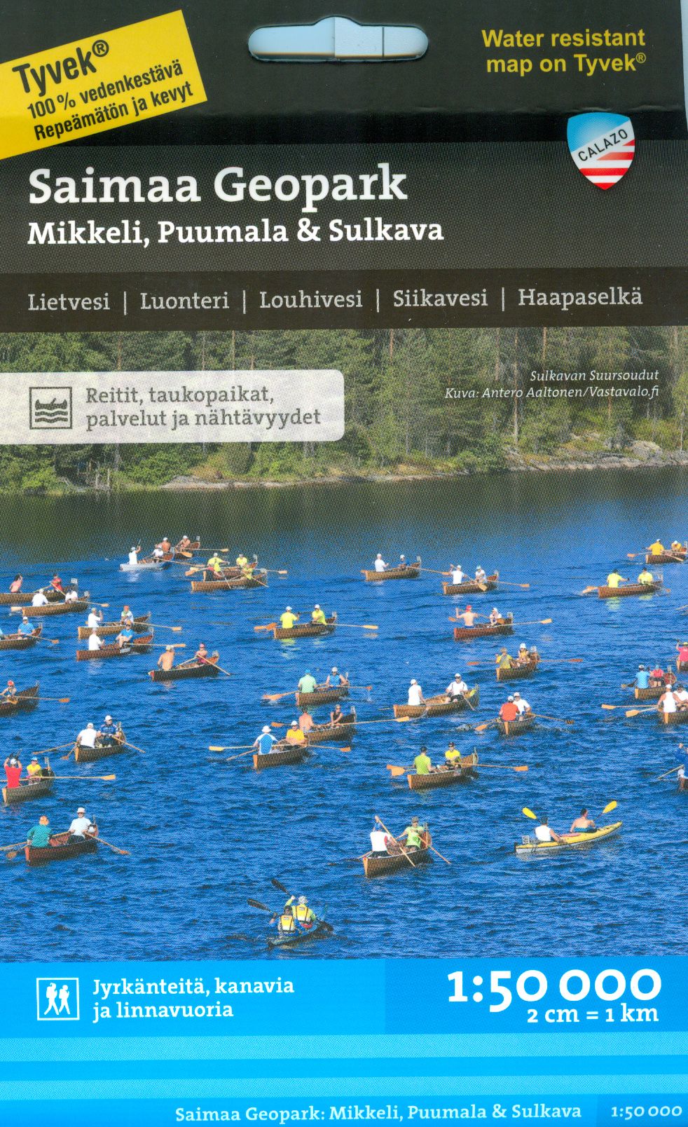 Saimaa Geopark pohjoinen 1:50 000