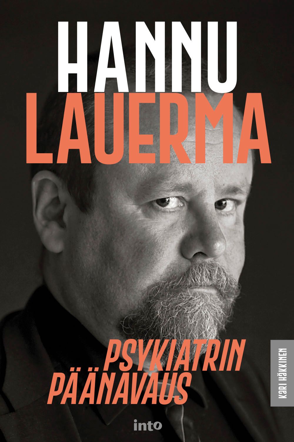 Kirjailijan Hannu Lauerma käytetty kirja Psykiatrin päänavaus