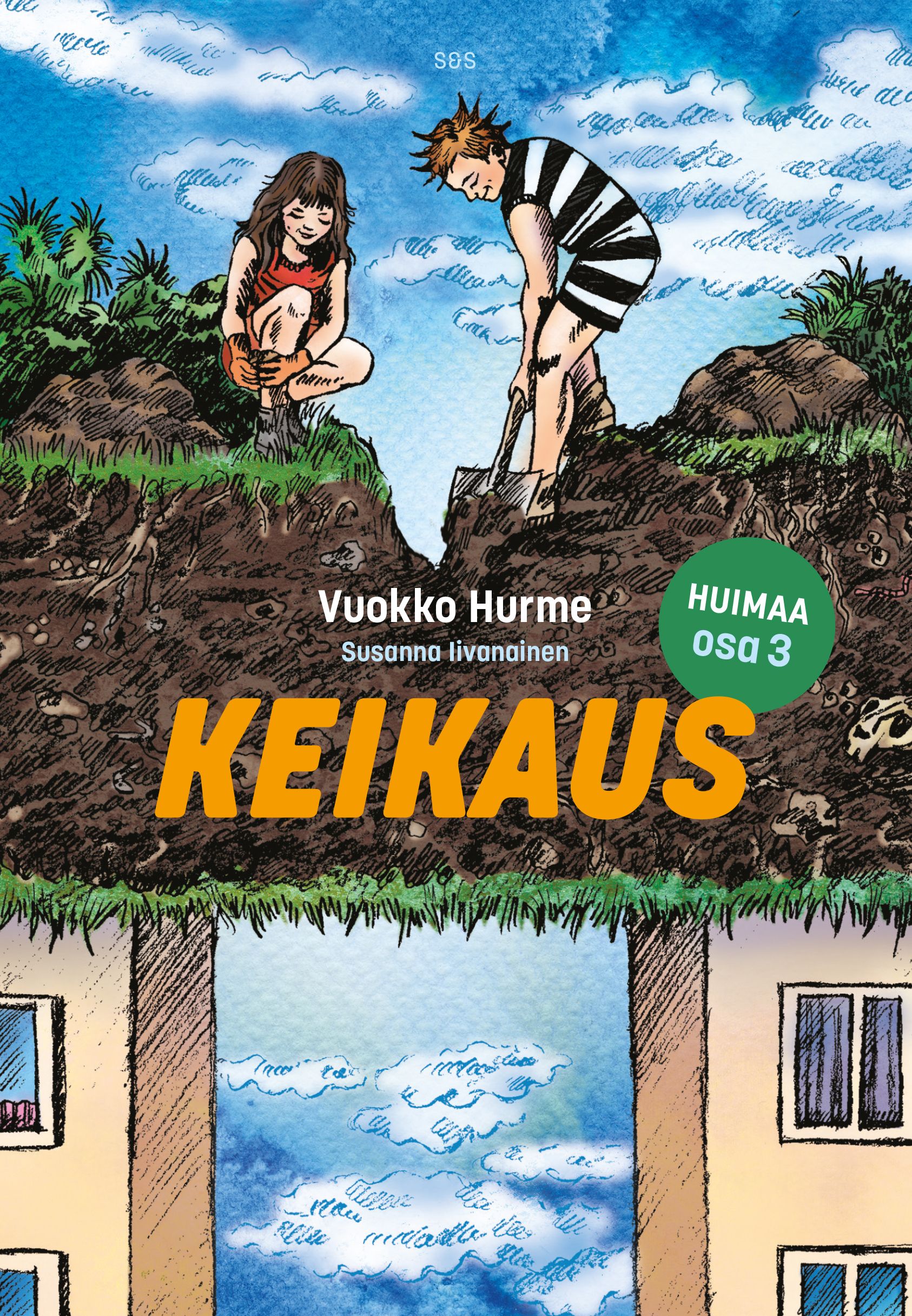 Kirjailijan Vuokko Hurme käytetty kirja Keikaus
