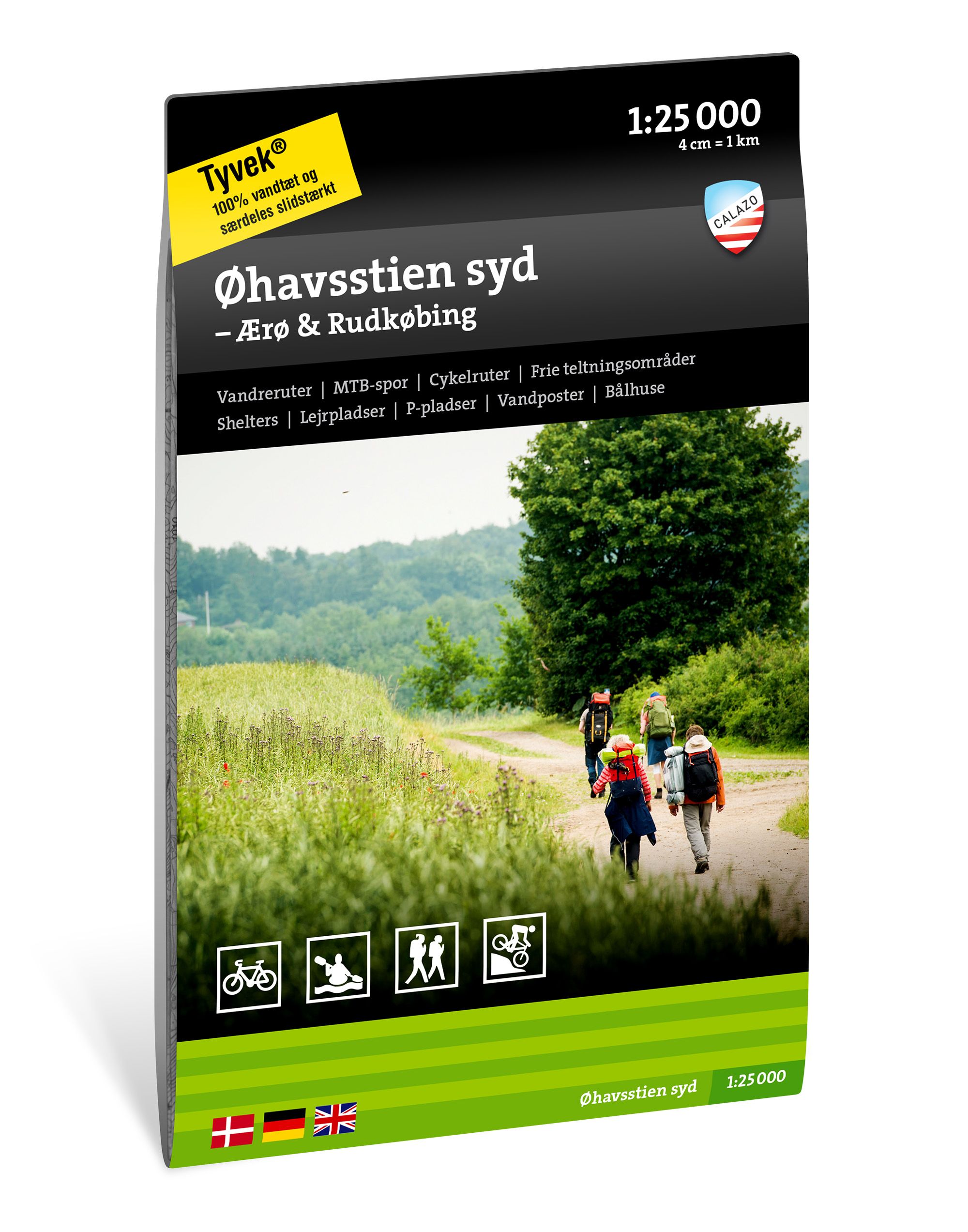 Öhavsstien nord - Faaborg & Svendborg 1: 25 000