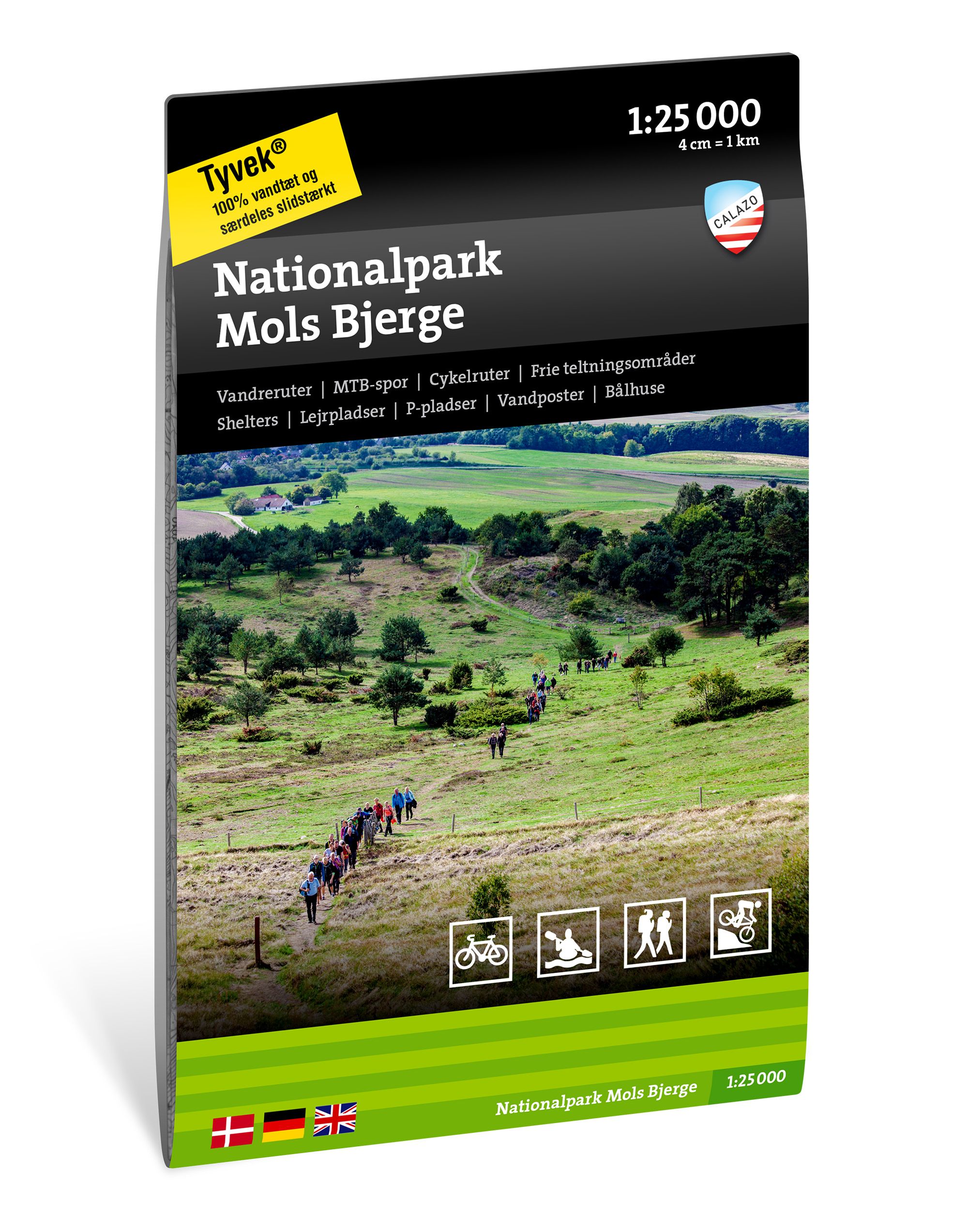 Nationalpark Mols Bjerge 1:25 000