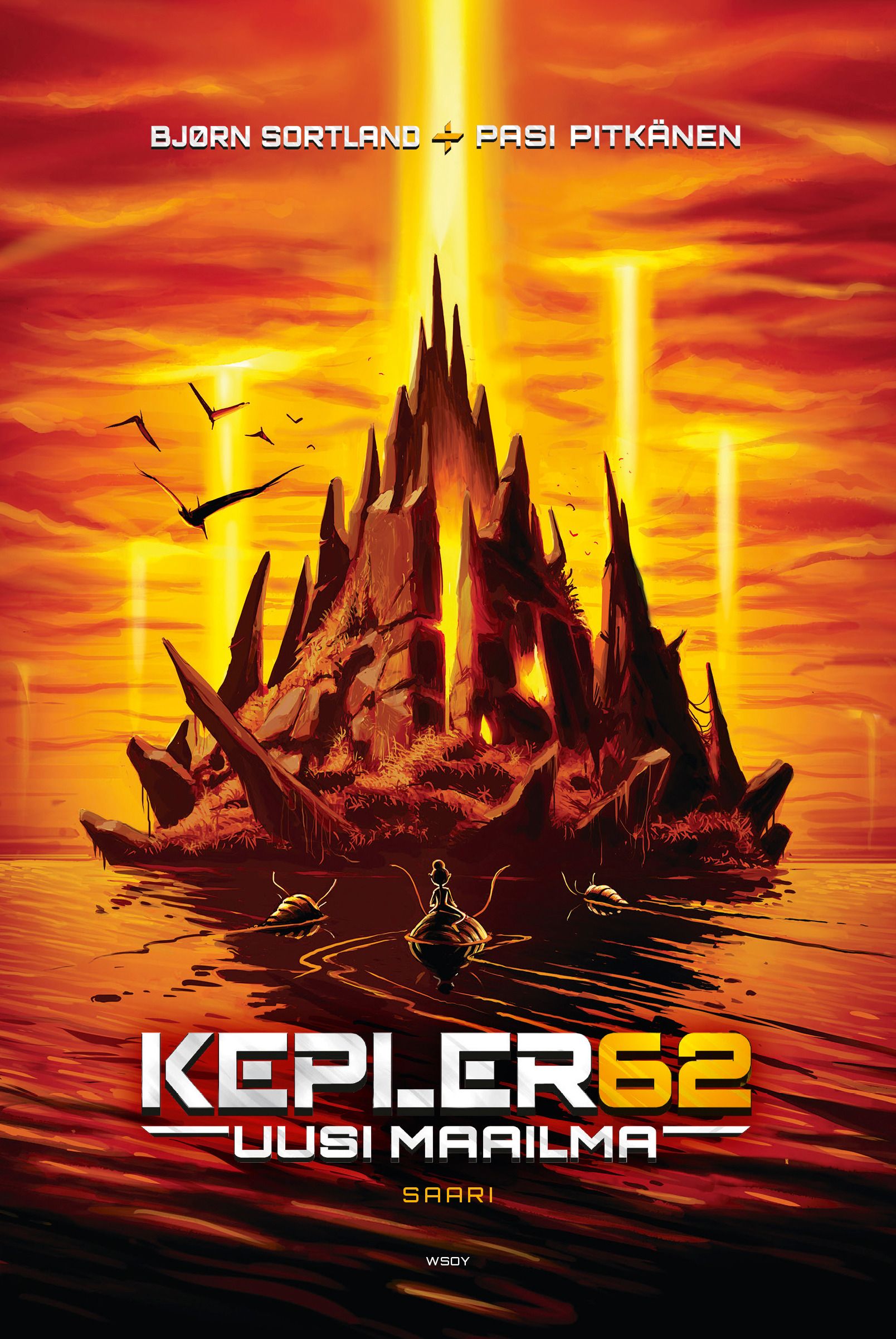 Kirjailijan Timo Parvela uusi kirja Kepler62 : Saari - Uusi maailma - Saari (UUSI)