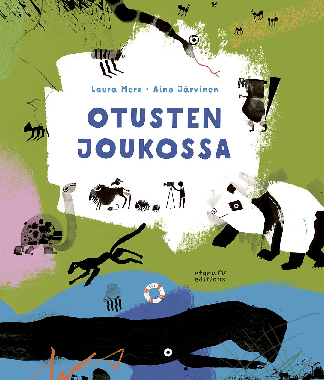 Kirjailijan Aino Järvinen & Laura Merz käytetty kirja Otusten joukossa