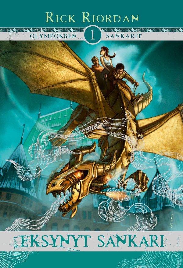 Kirjailijan Rick Riordan uusi kirja Eksynyt sankari