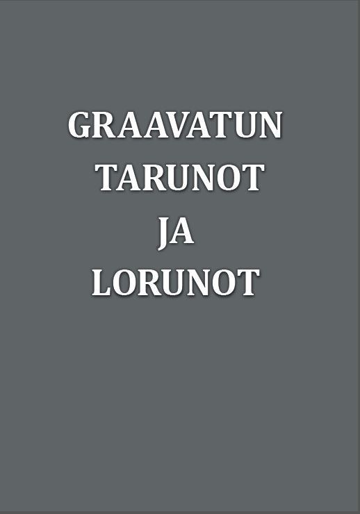 Kirjailijan Lauri Vanhala käytetty kirja Graavatun tarunot ja lorunot