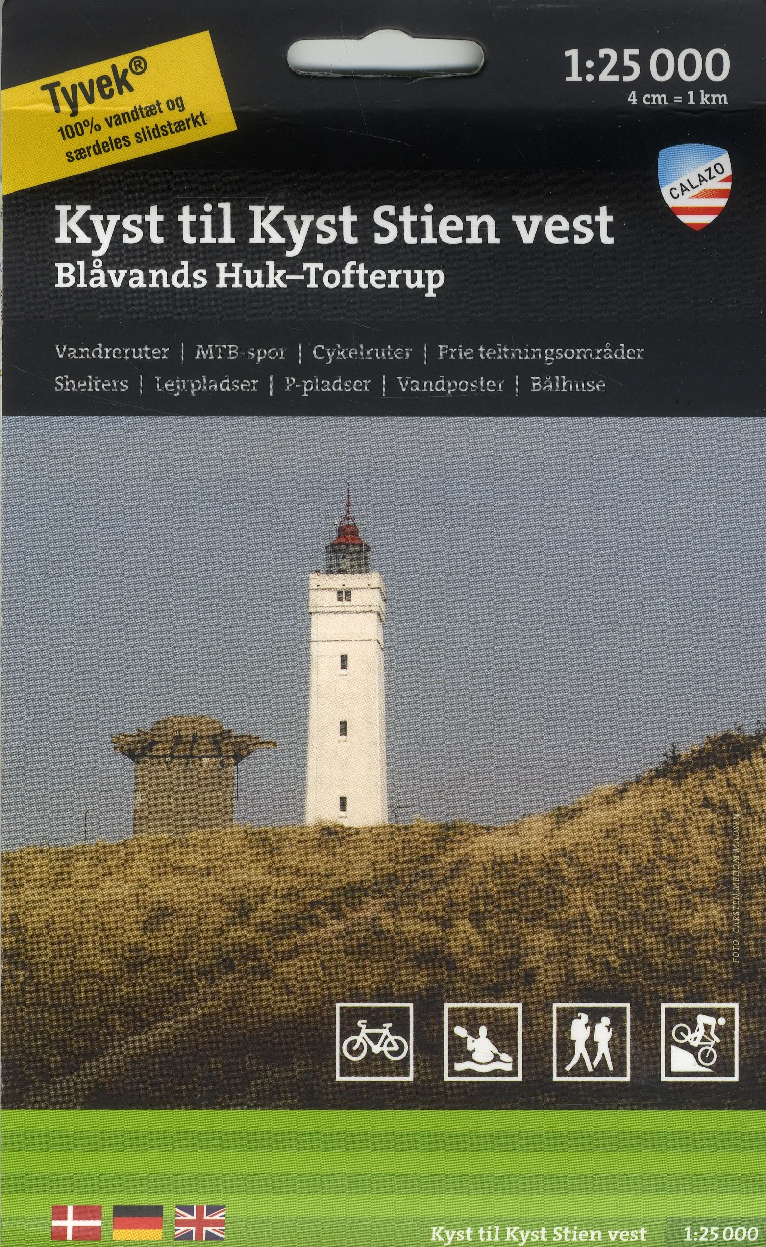 Kyst till Kyst stien - Vest -  Blåvands Huk - Tofterup