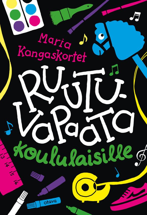 Kirjailijan Maria Kangaskortet käytetty kirja Ruutuvapaata koululaisille