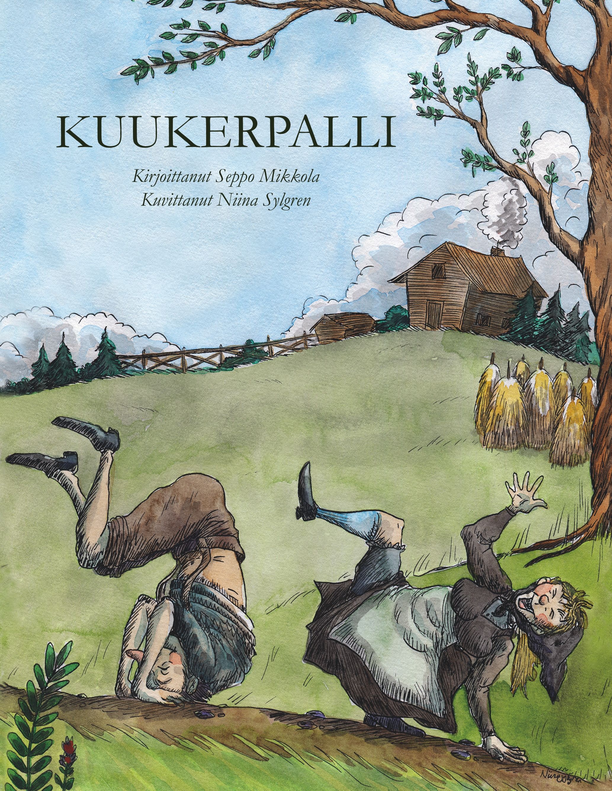 Kirjailijan Seppo Mikkola & Niina Sylgren käytetty kirja Kuukerpalli
