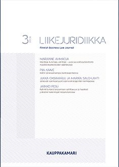 Liikejuridiikka 3/2019