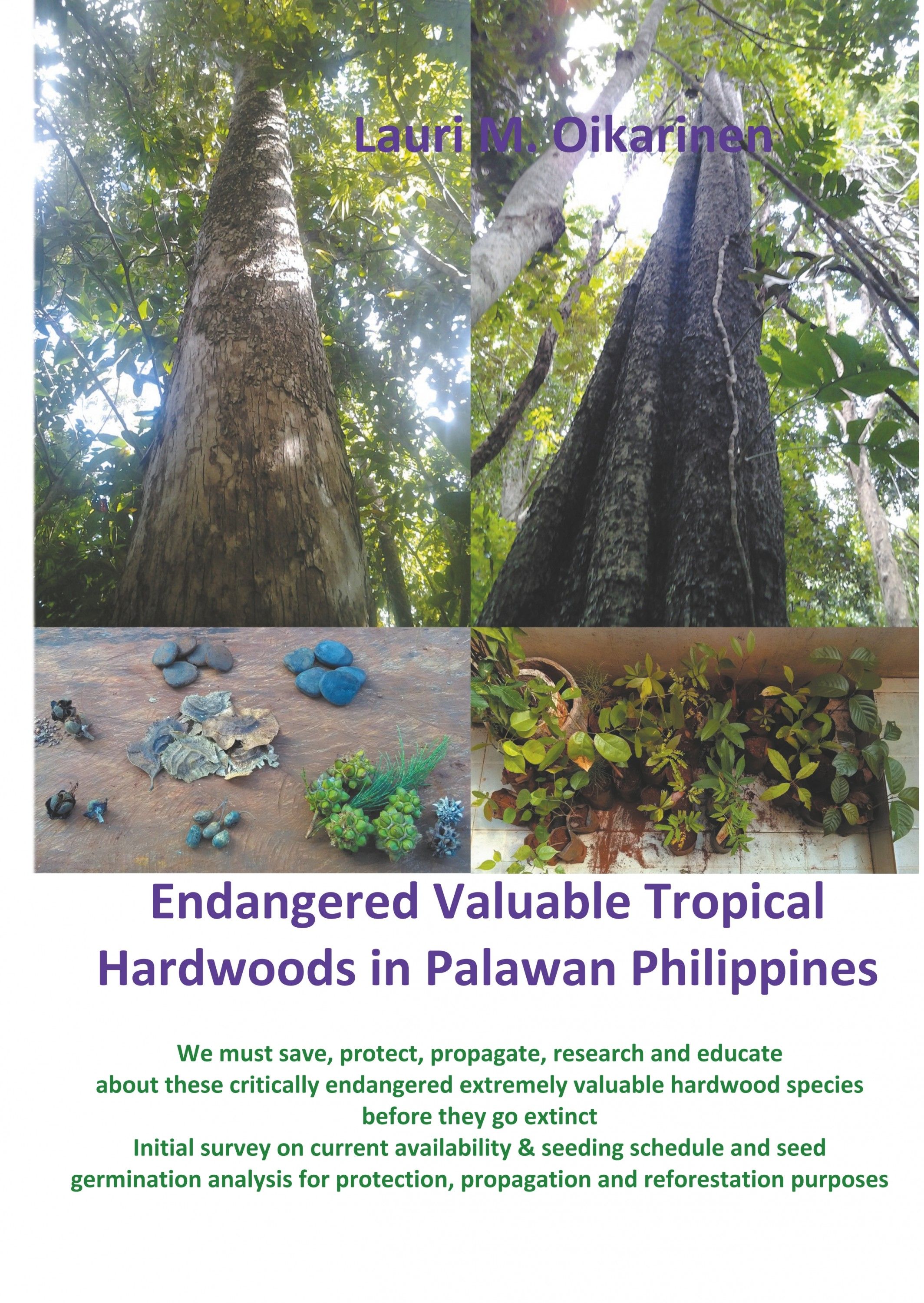 Lauri M. Oikarinen : Endangered Valuable Tropical Hardwoods in Palawan Philippines