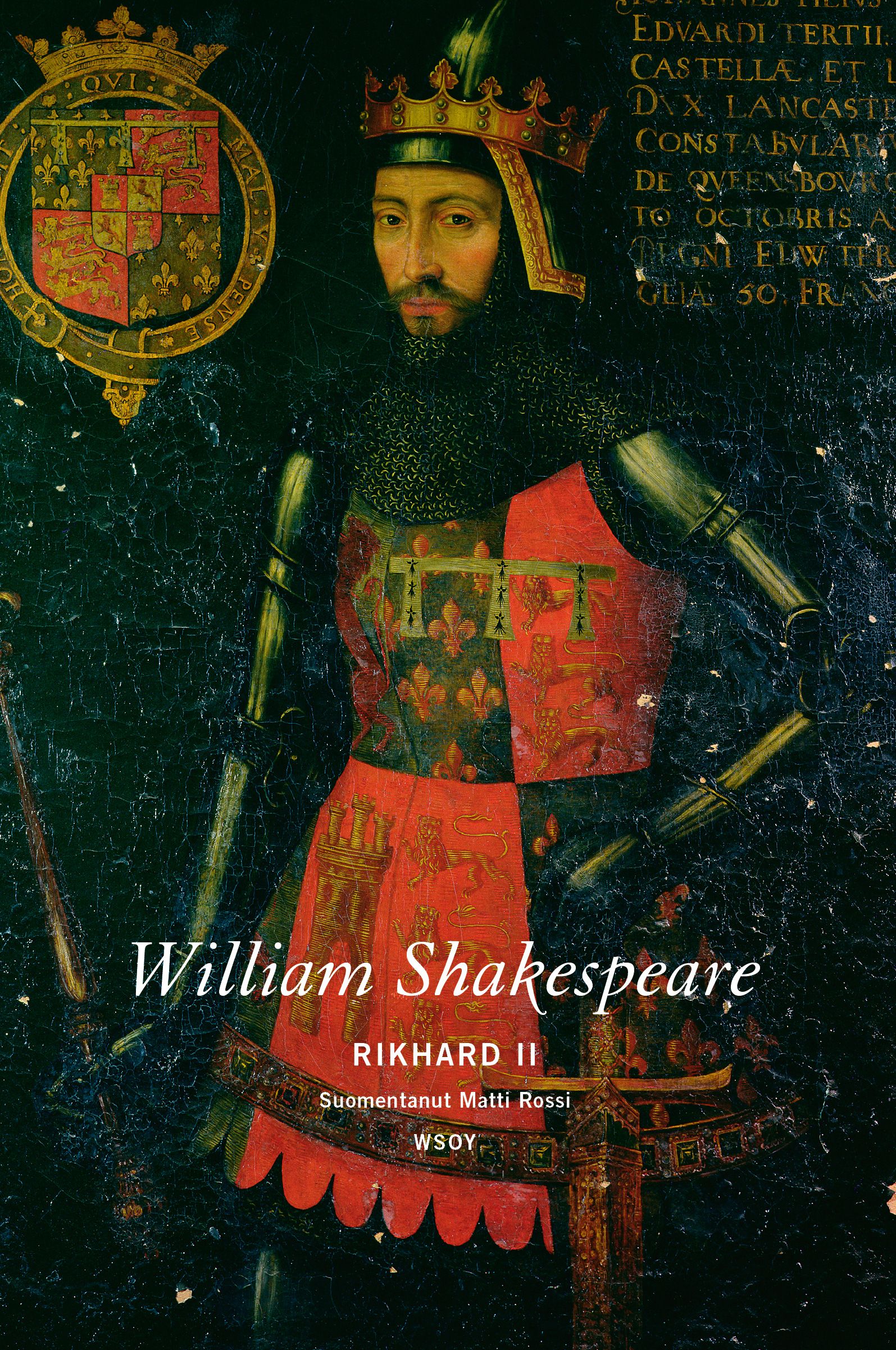 Kirjailijan William Shakespeare uusi kirja Rikhard II (UUSI)