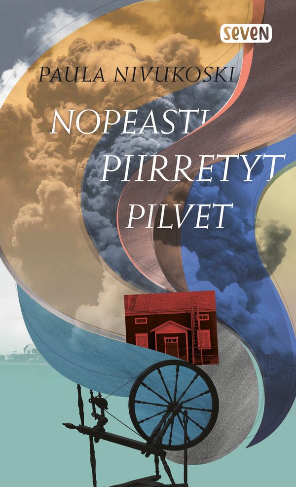 Kirjailijan Paula Nivukoski käytetty kirja Nopeasti piirretyt pilvet
