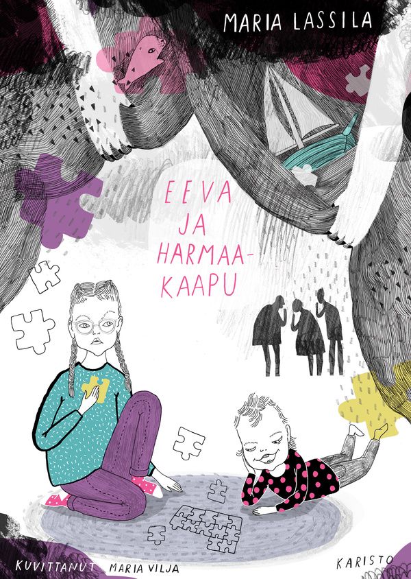 Kirjailijan Maria Lassila uusi kirja Eeva ja Harmaakaapu (UUSI)