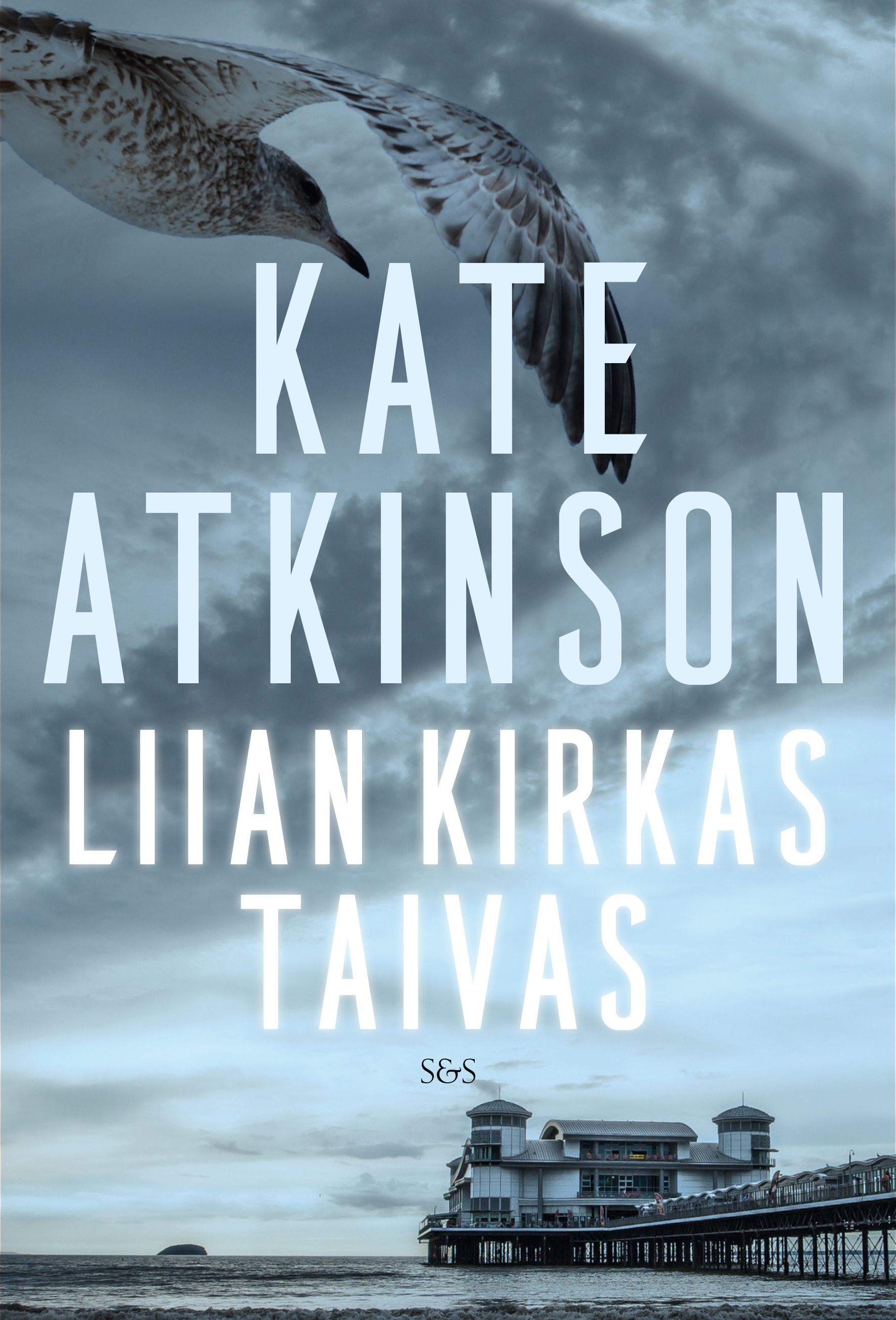 Kirjailijan Kate Atkinson käytetty kirja Liian kirkas taivas