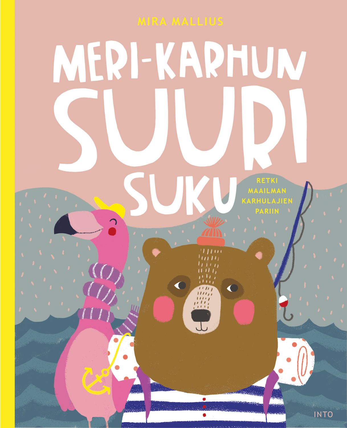Kirjailijan Mira Mallius käytetty kirja Meri-karhun suuri suku : retki maailman karhulajien pariin