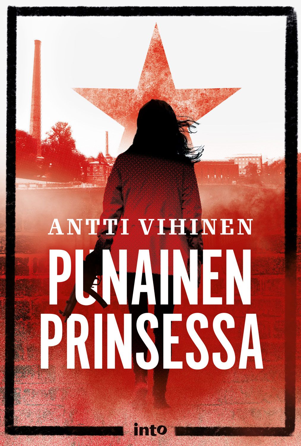 Kirjailijan Antti Vihinen käytetty kirja Punainen prinsessa