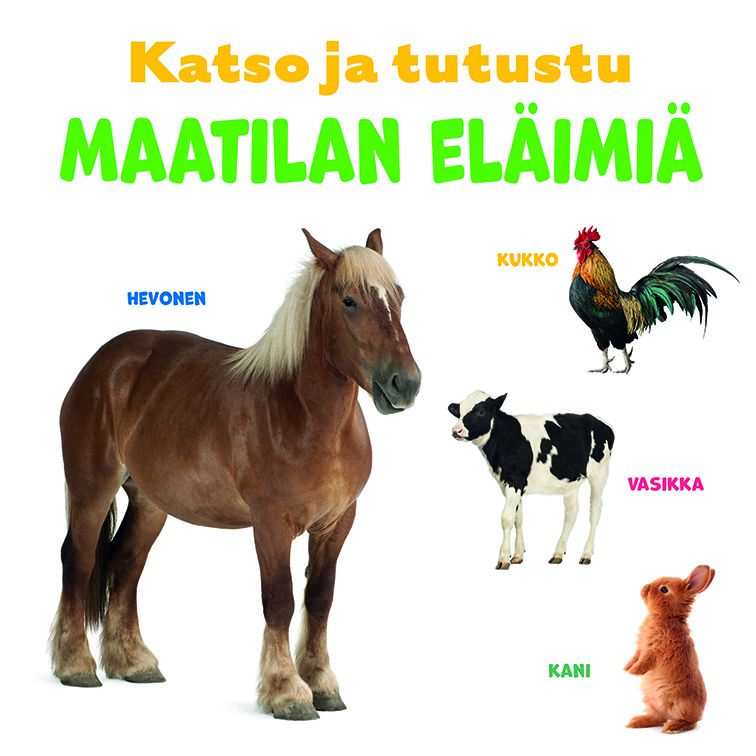 Katso ja tutustu: Maatilan eläimiä