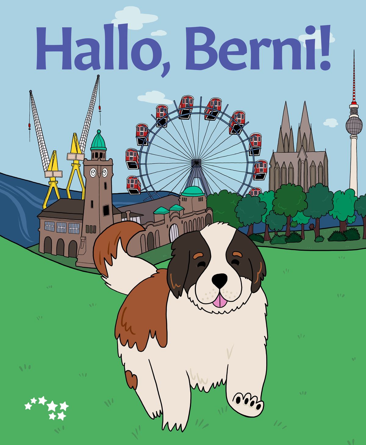 Maria Franken & Johanna Valokari-Pihlasto : Hallo, Berni!