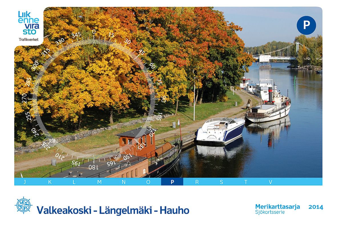 Merikarttasarja P Valkeakoski-Längelmäki-Hauho