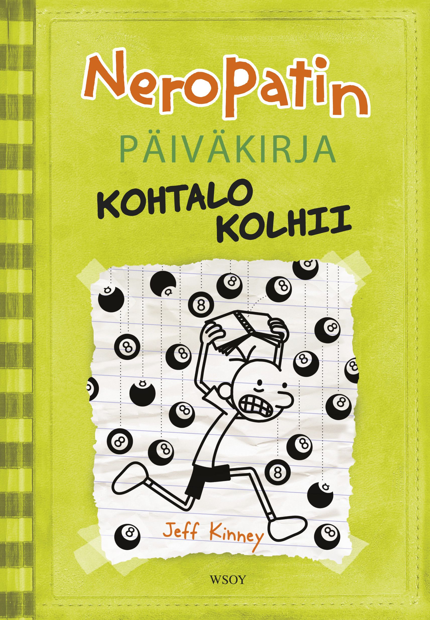Kirjailijan Jeff Kinney käytetty kirja Neropatin päiväkirja 8 : Kohtalo kolhii