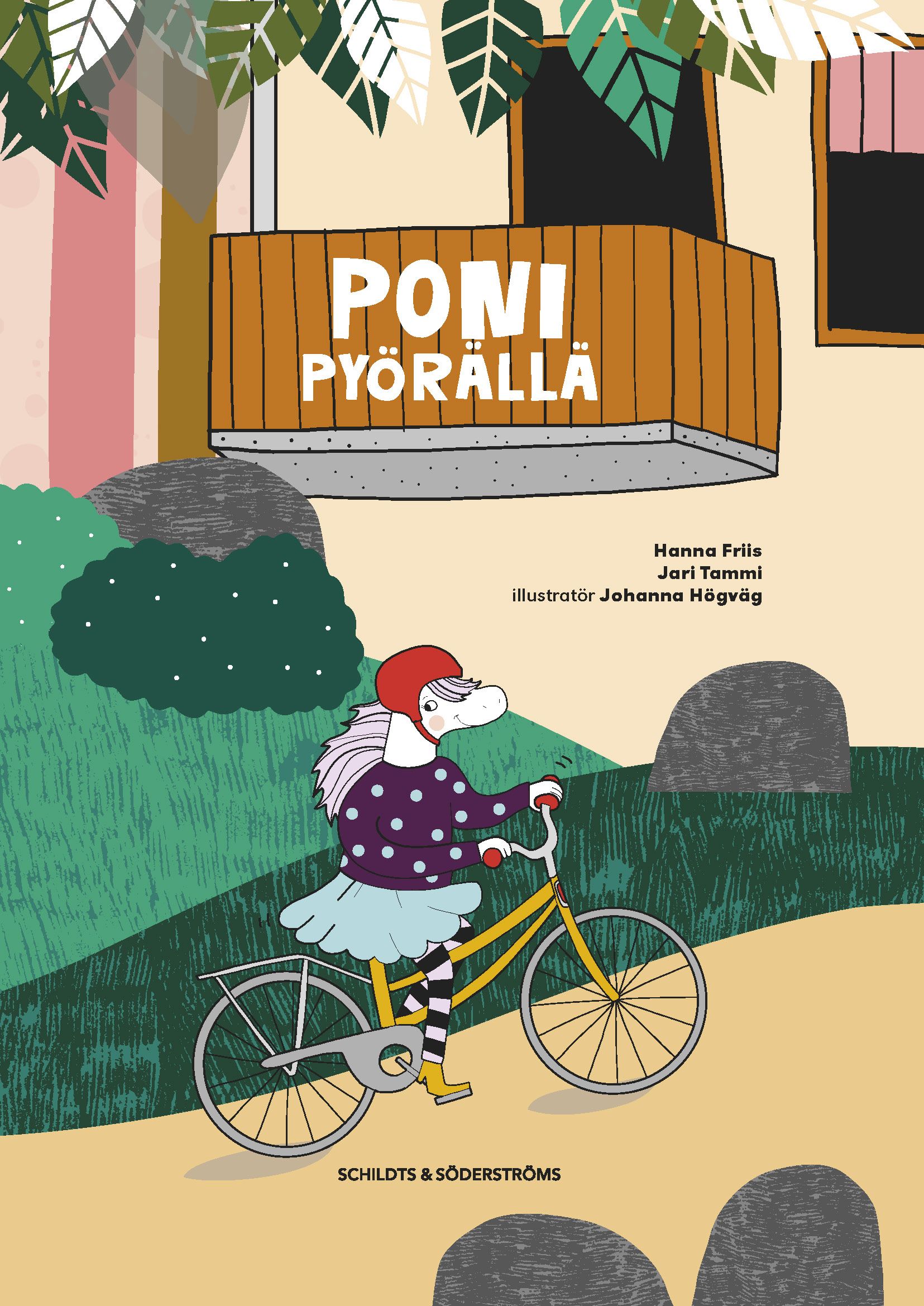 Jari Tammi & Hanna Friis : Poni pyörällä Text- och aktivitetsbok