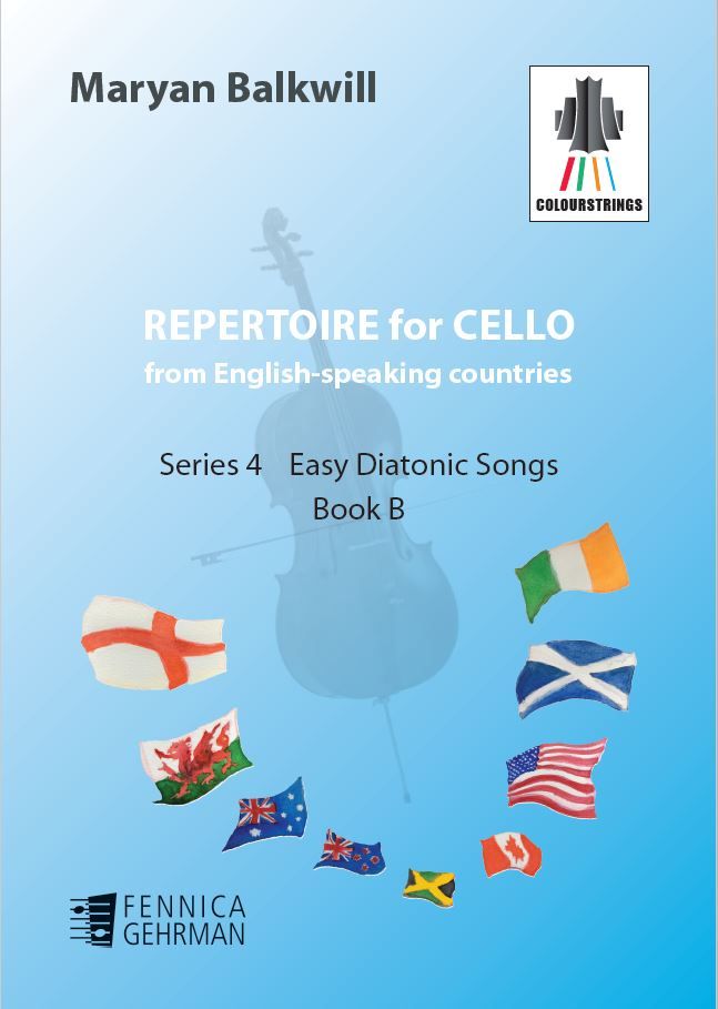 Easy Diatonic Songs: Book B - Cello & piano