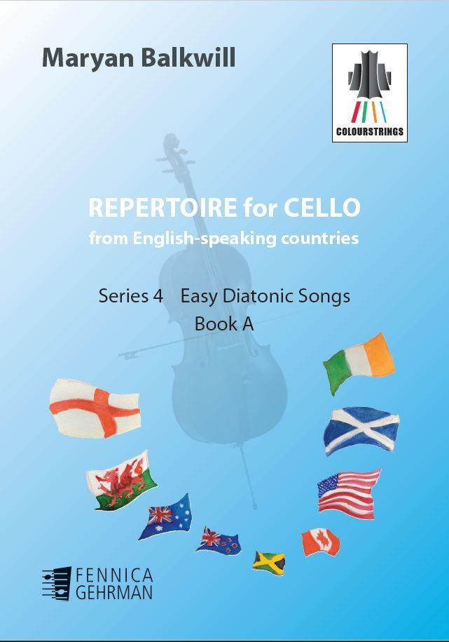 Easy Diatonic Songs: Book A - Cello & piano