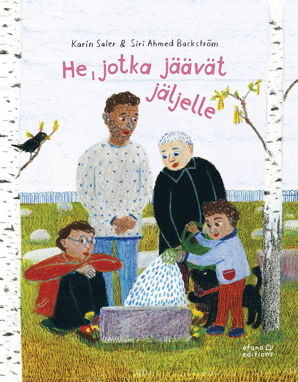 Kirjailijan Karin Saler käytetty kirja He, jotka jäävät jäljelle