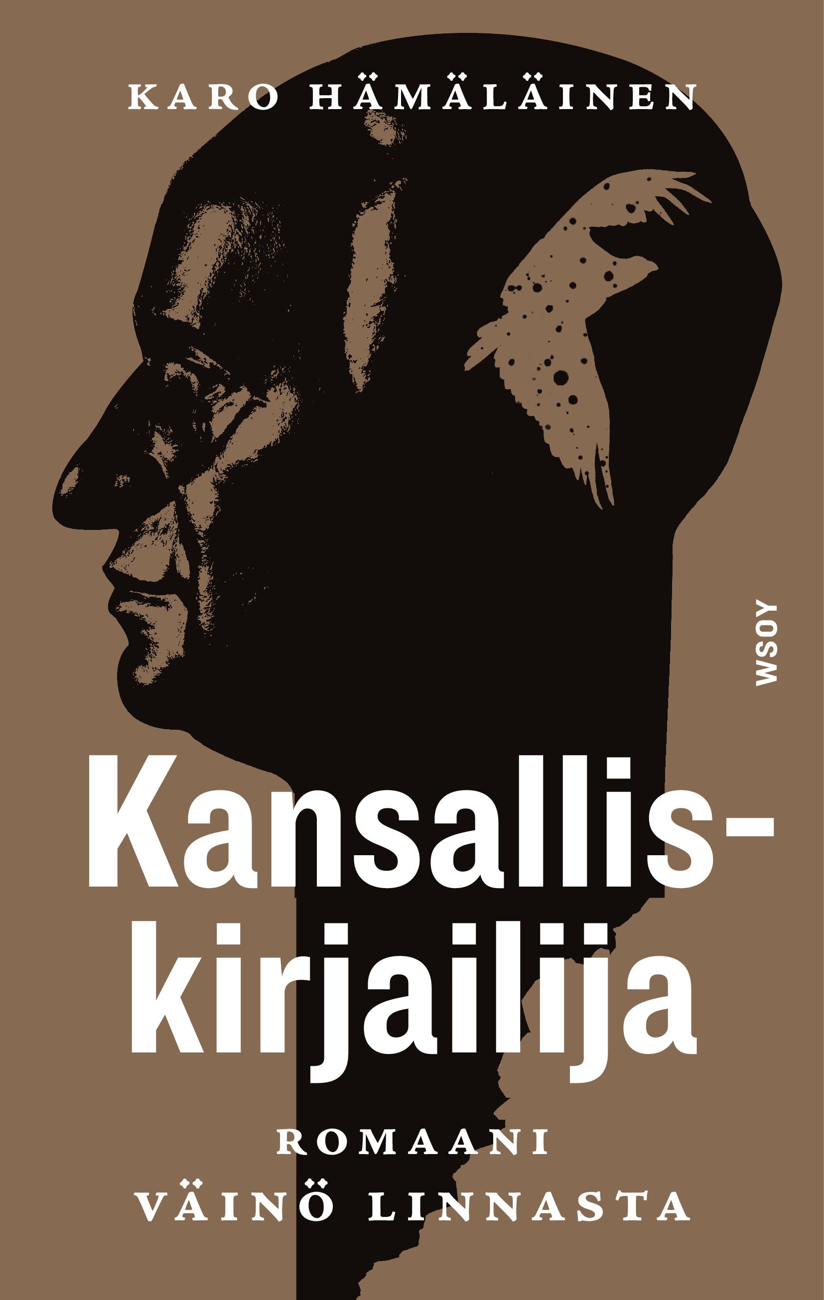 Kirjailijan Karo Hämäläinen käytetty kirja Kansalliskirjailija : romaani - Romaani Väinö Linnasta