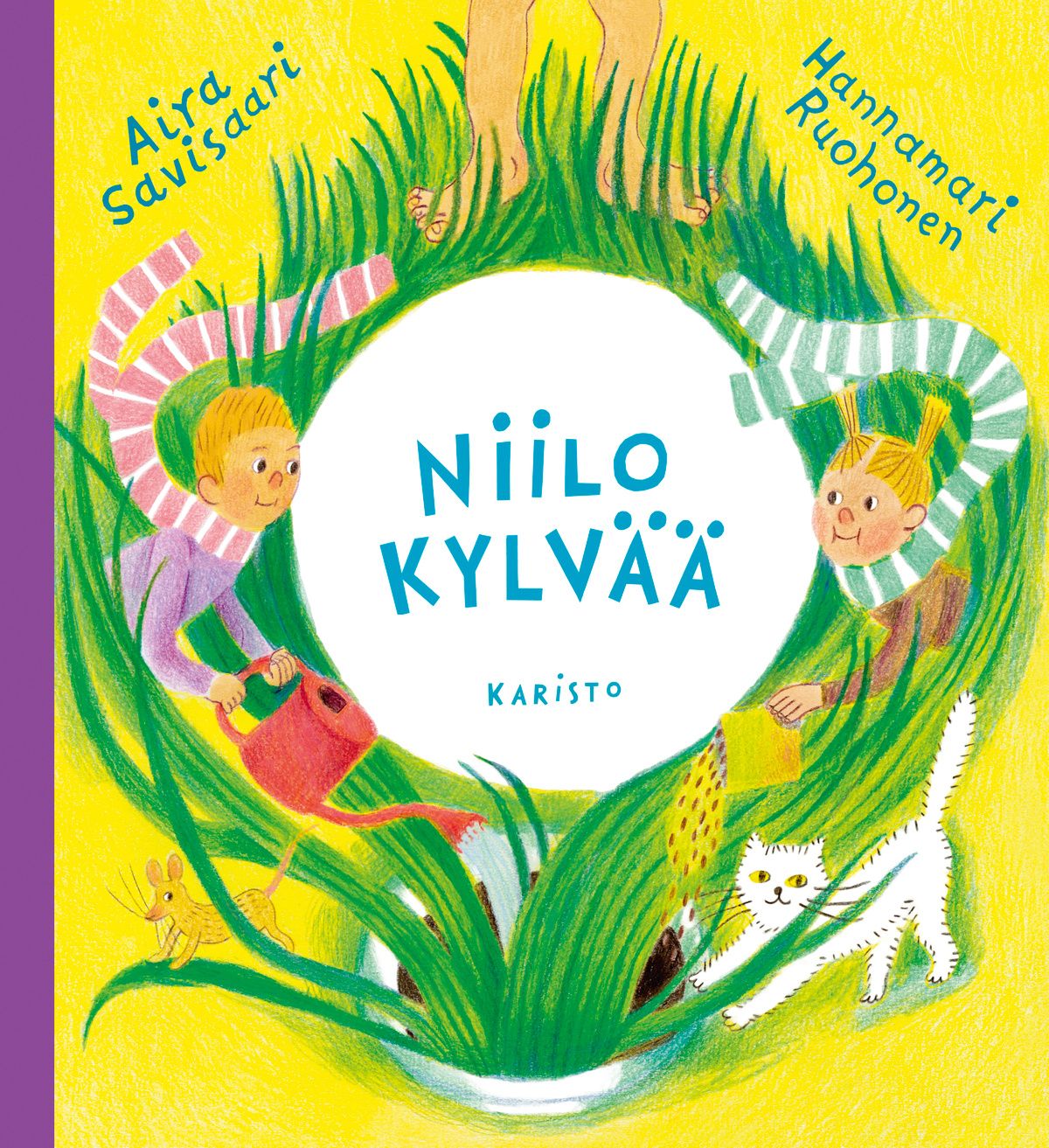 Kirjailijan Aira Savisaari uusi kirja Niilo kylvää (UUSI)