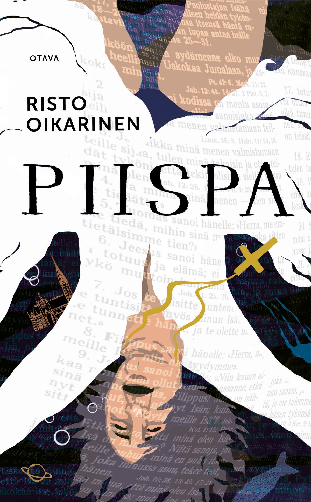 Kirjailijan Risto Oikarinen uusi kirja Piispa
