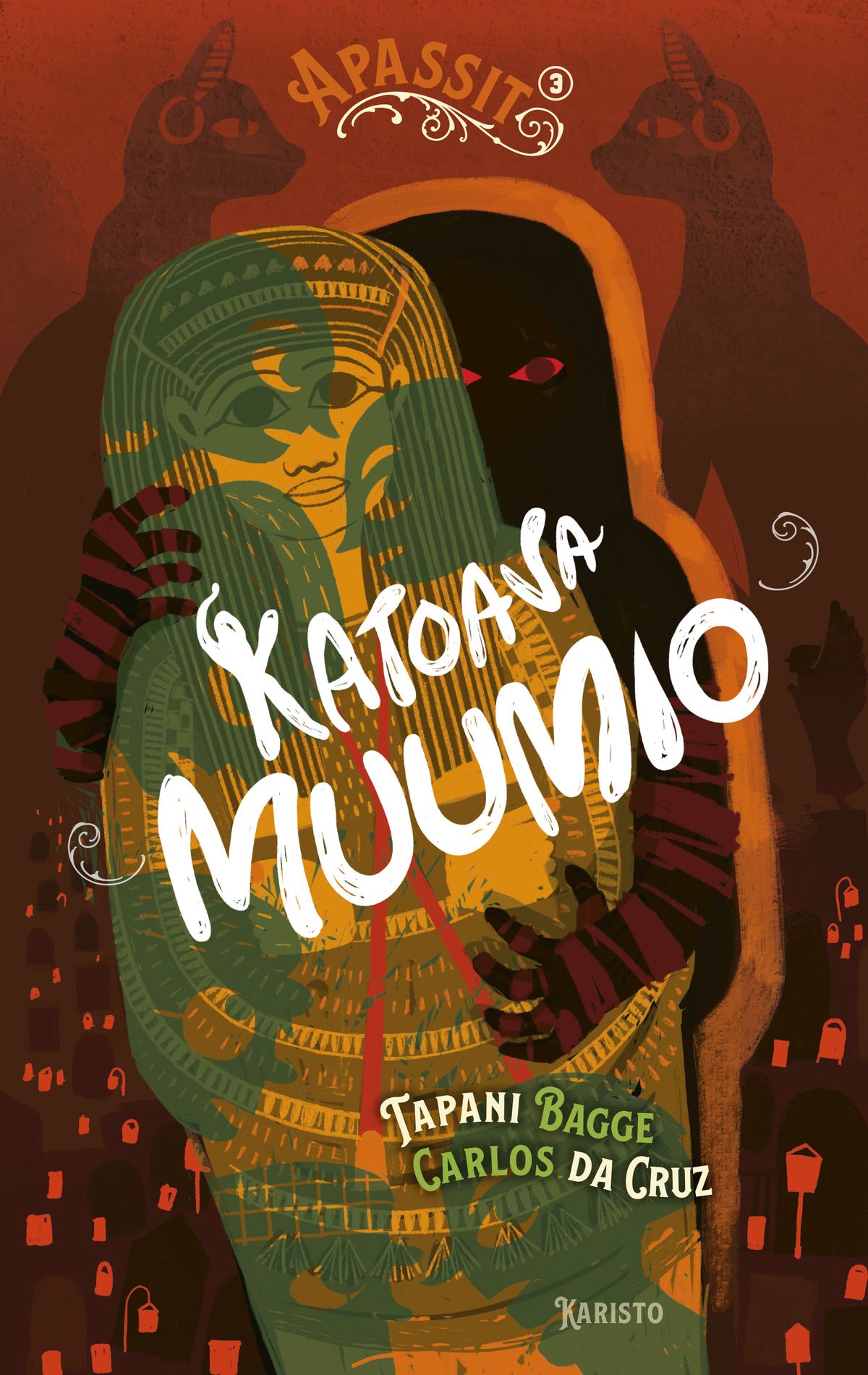 Kirjailijan Tapani Bagge käytetty kirja Katoava muumio