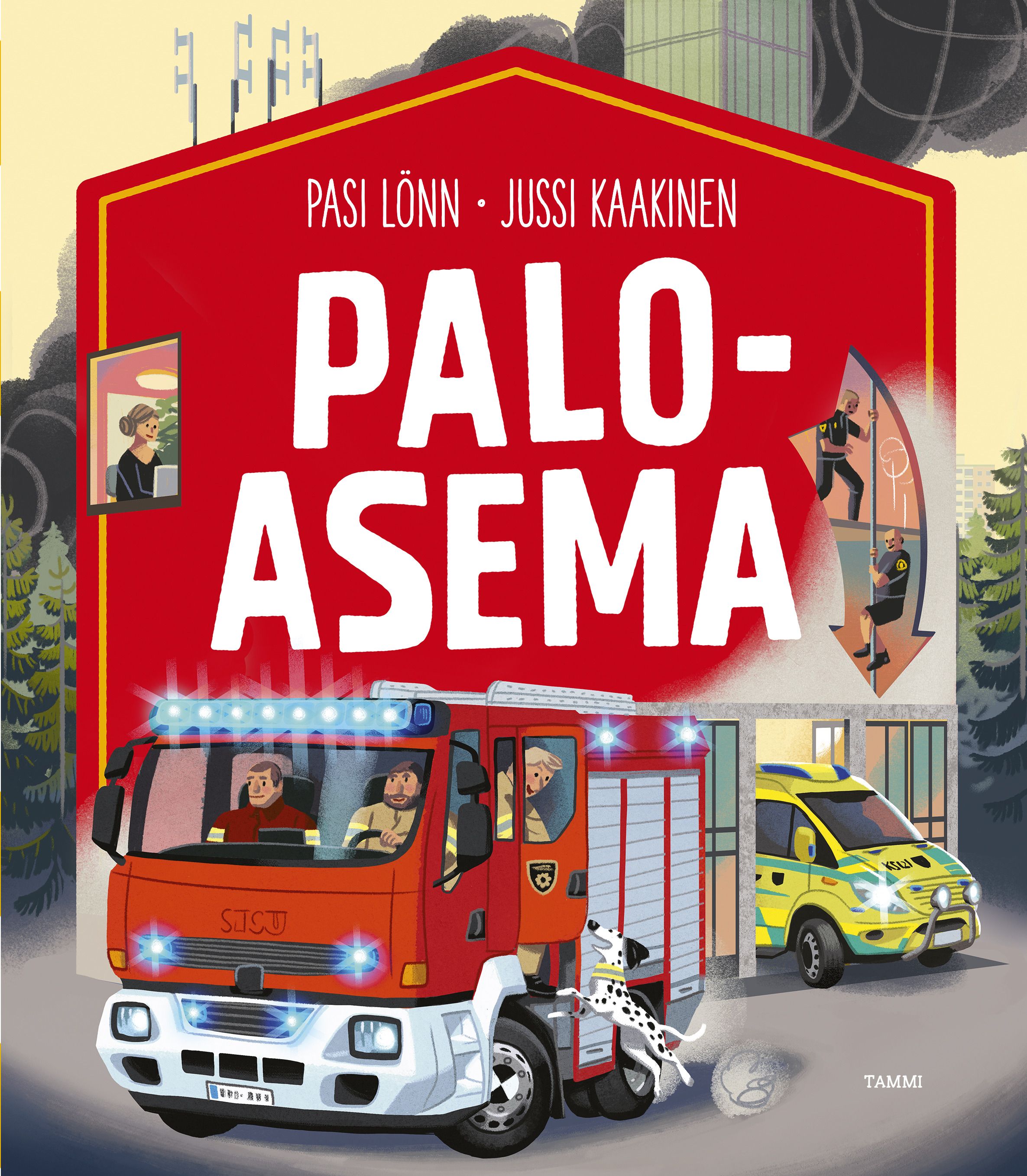 Kirjailijan Pasi Lönn käytetty kirja Paloasema