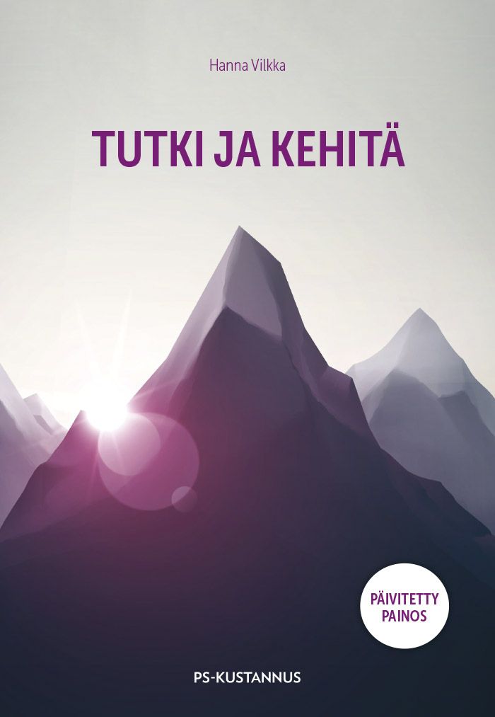 Kirjailijan Hanna Vilkka käytetty kirja Tutki ja kehitä