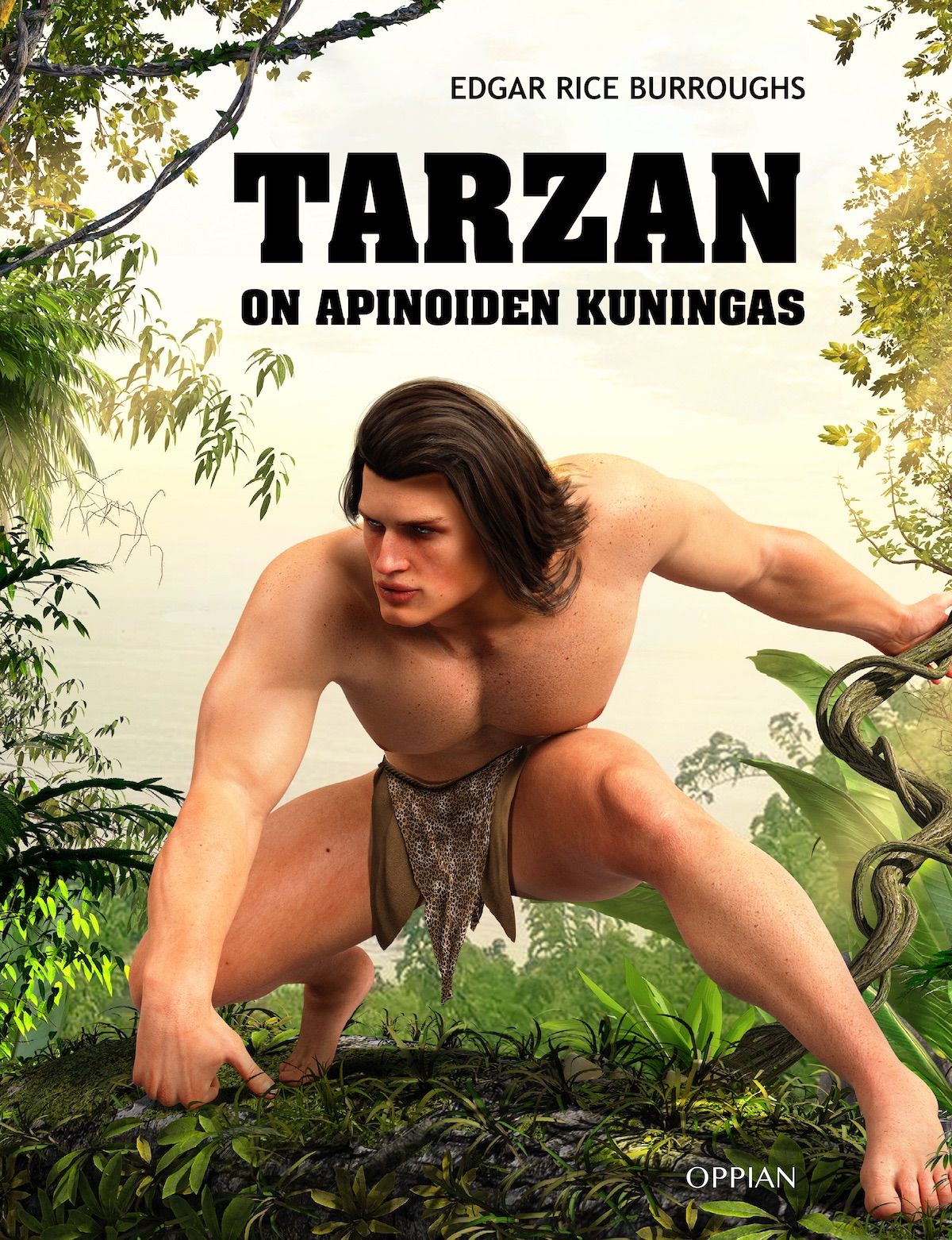 Edgar Rice Burroughs : Tarzan on apinoiden kuningas (selkokirja)