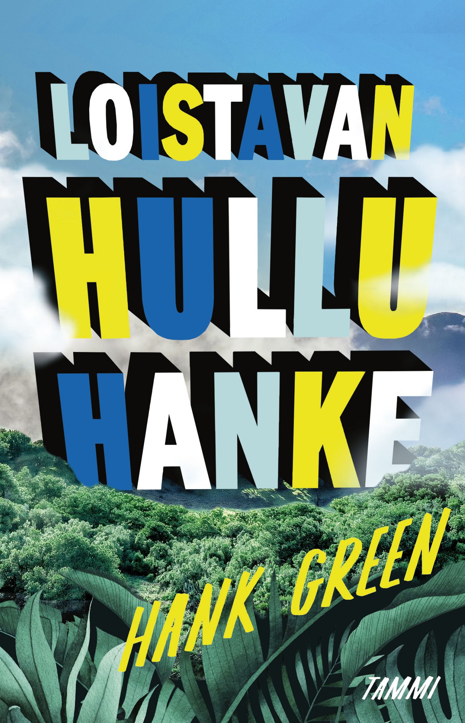 Kirjailijan Hank Green uusi kirja Loistavan hullu hanke