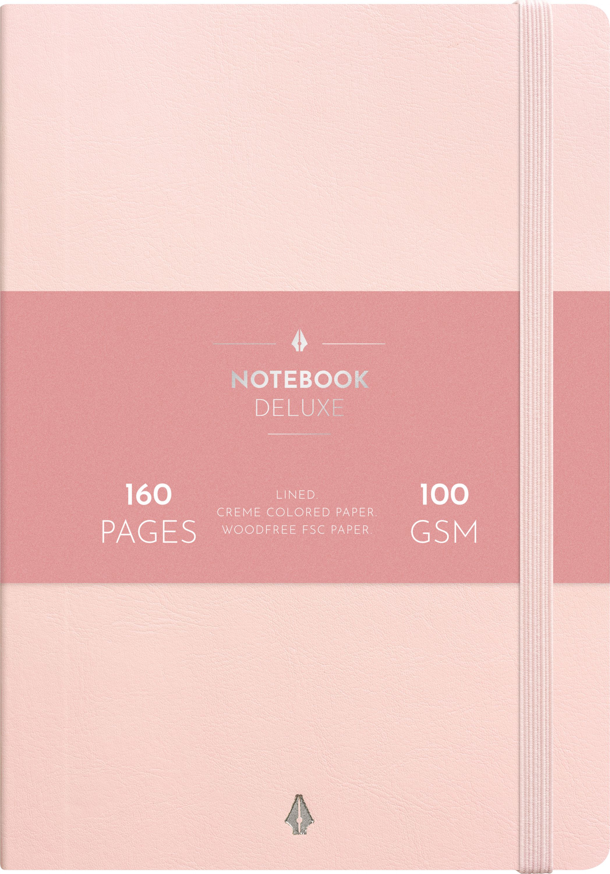 Notebook Deluxe A5, pink