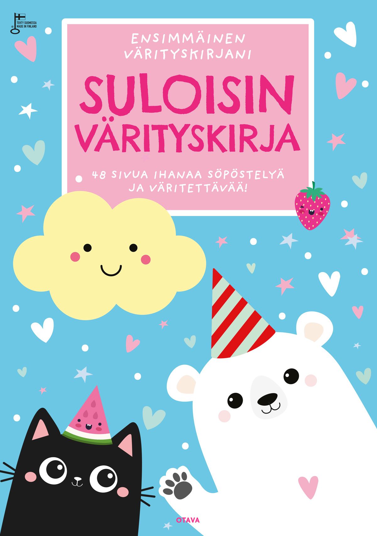 Värityskirja Suloisin värityskirja