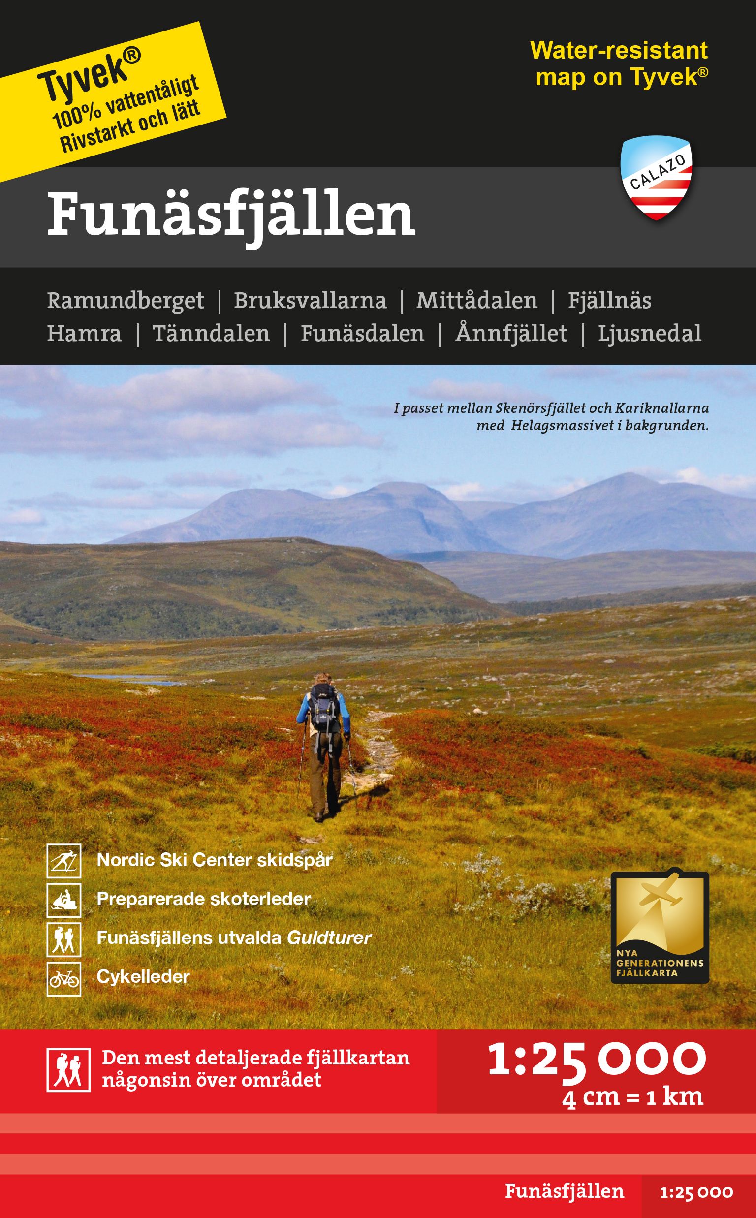 Funäsfjällen 1:25 000