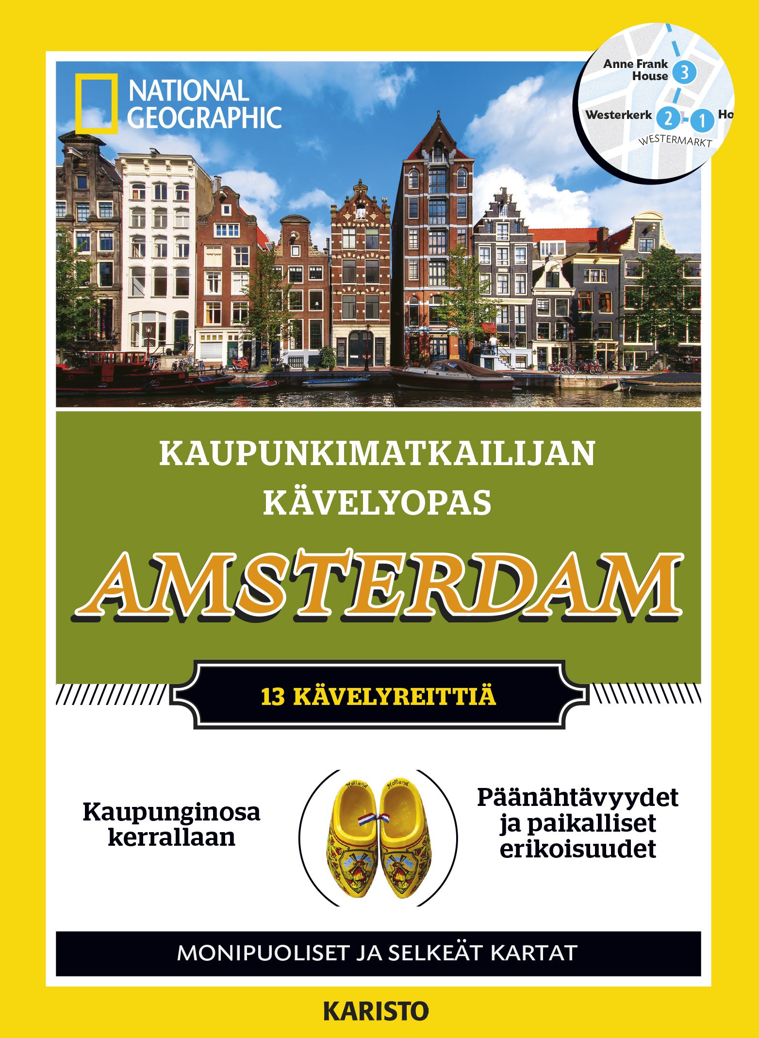 Kirjailijan Pip Farquharson uusi kirja Amsterdam