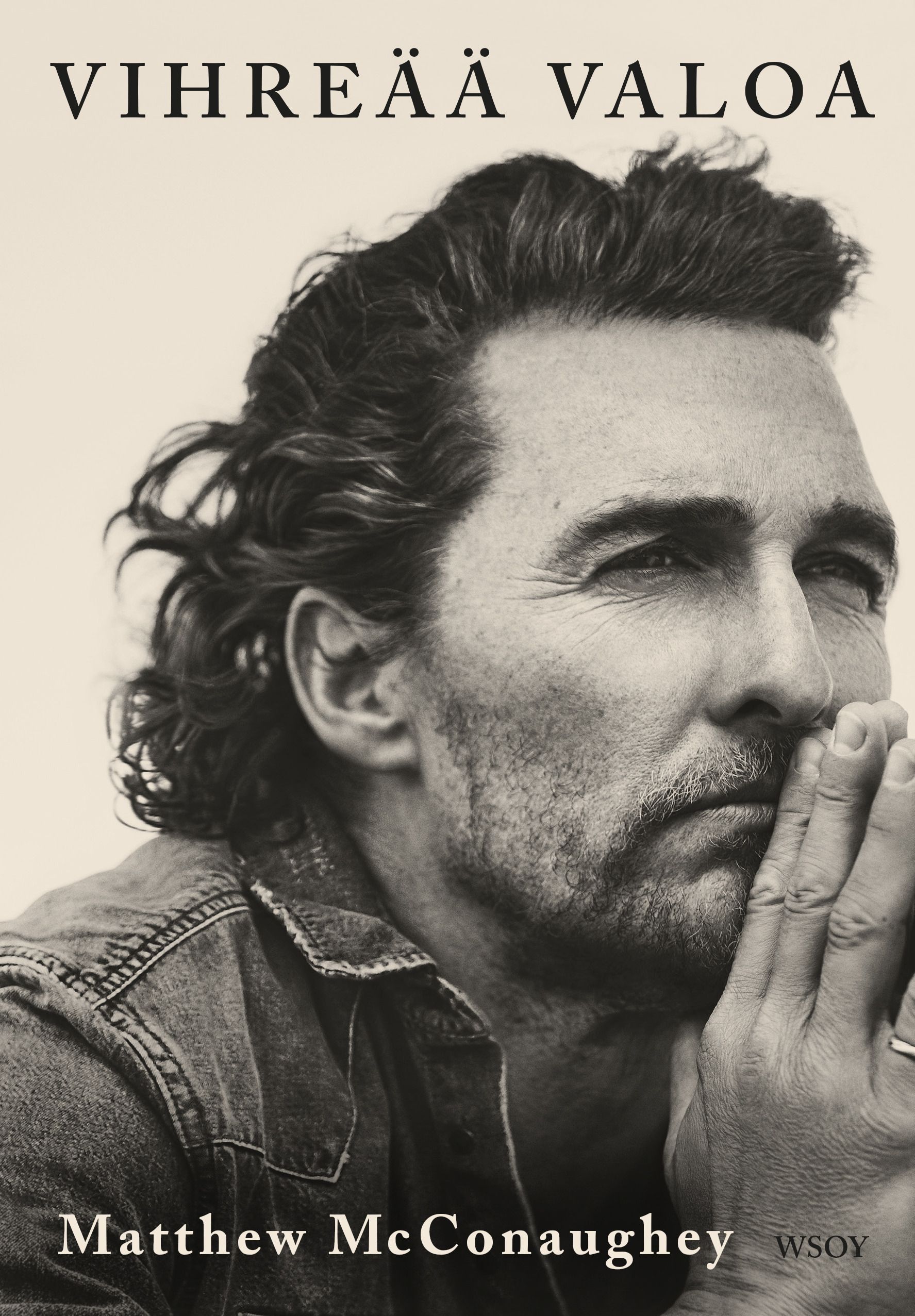 Kirjailijan Matthew McConaughey käytetty kirja Vihreää valoa