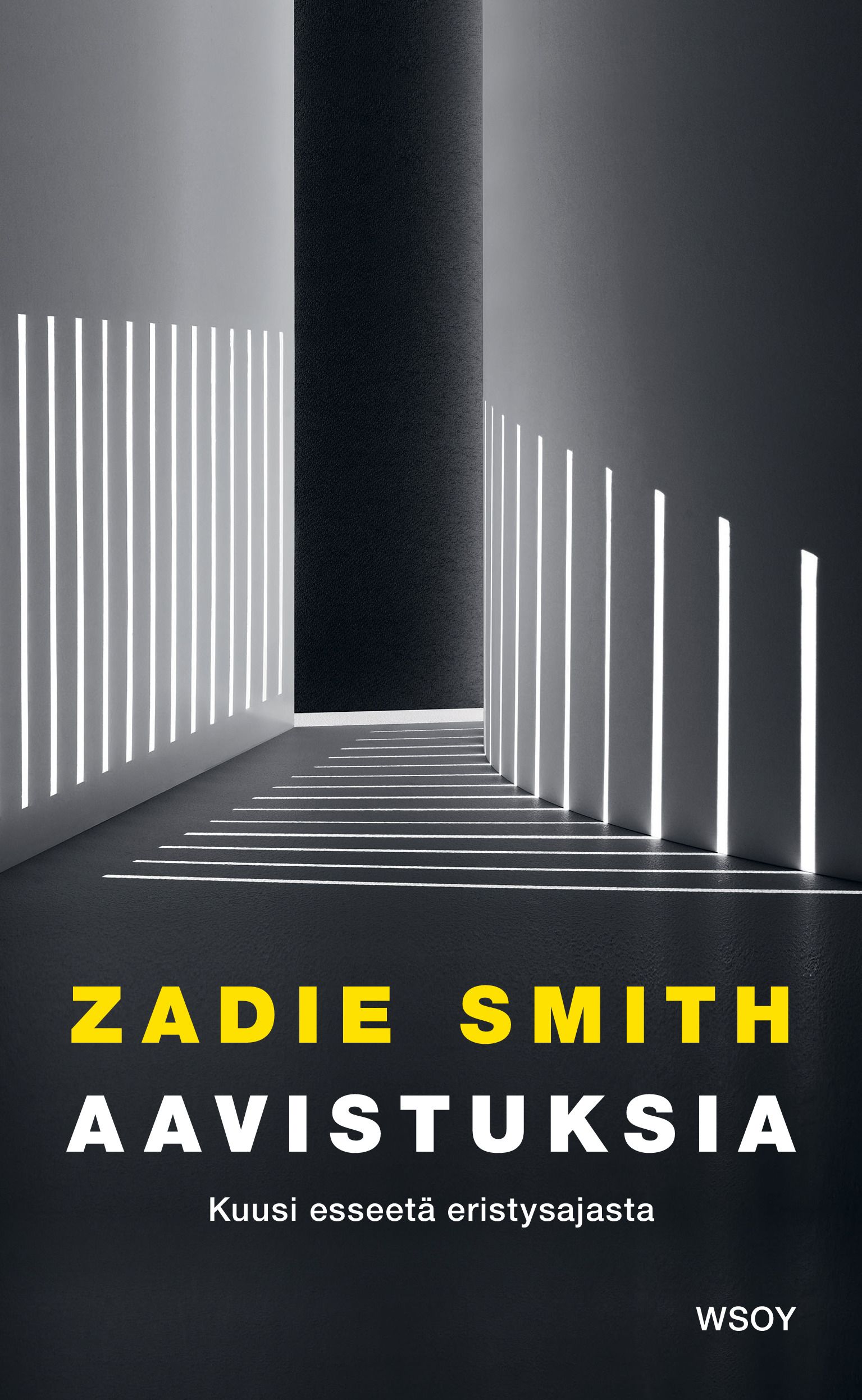 Kirjailijan Zadie Smith uusi kirja Aavistuksia : kuusi esseetä eristysajasta