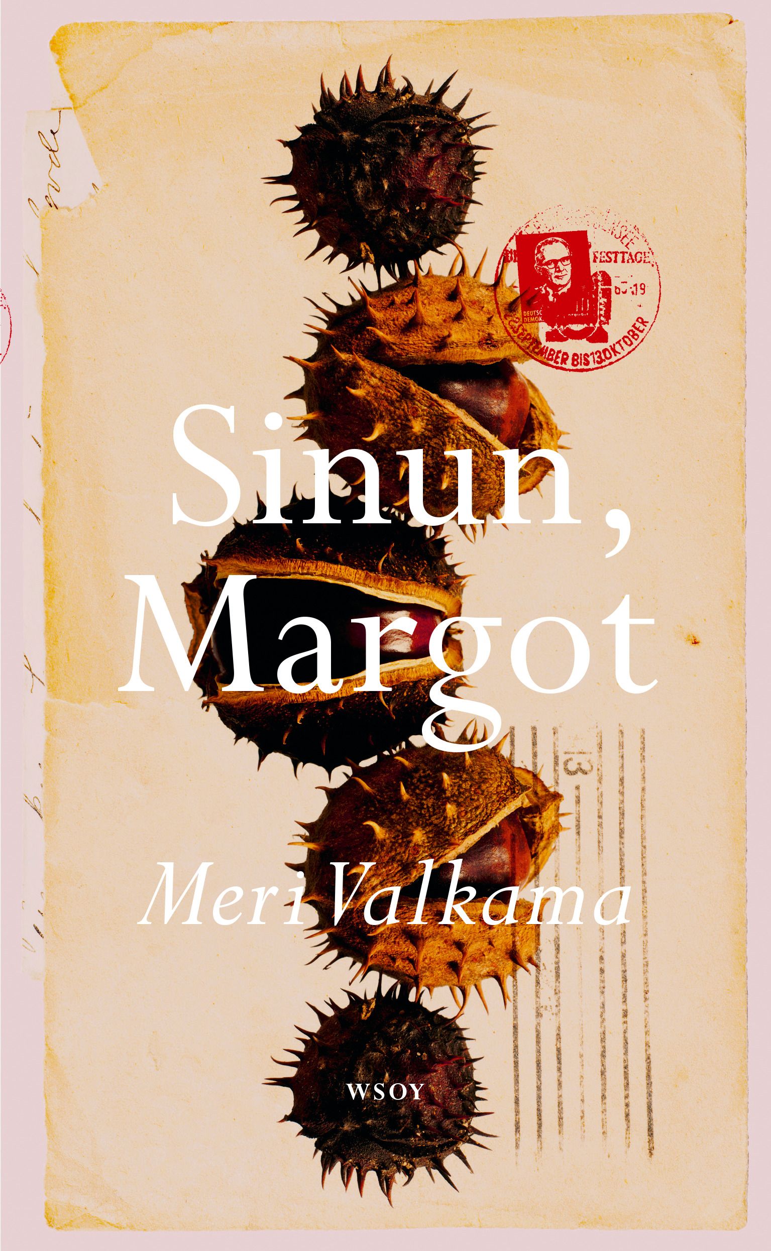 Kirjailijan Meri Valkama käytetty kirja Sinun, Margot (ERINOMAINEN)