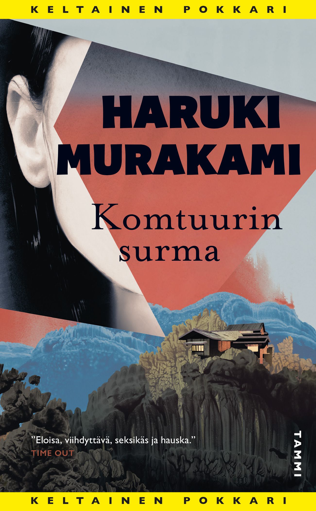 Kirjailijan Haruki Murakami käytetty kirja Komtuurin surma