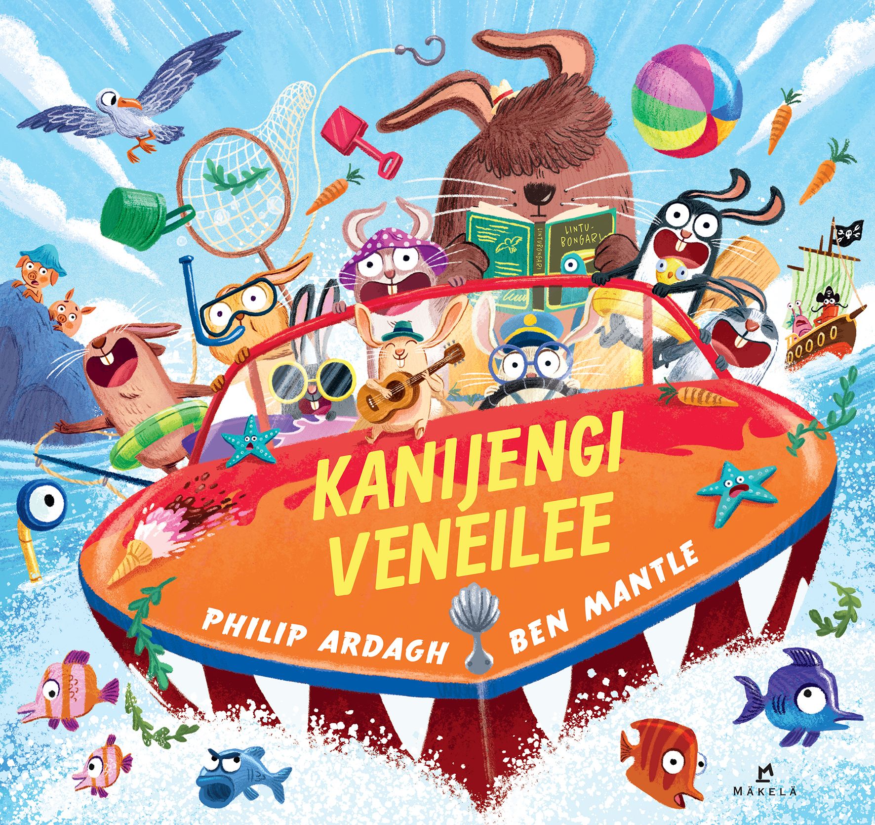 Kirjailijan Philip Ardagh käytetty kirja Kanijengi veneilee