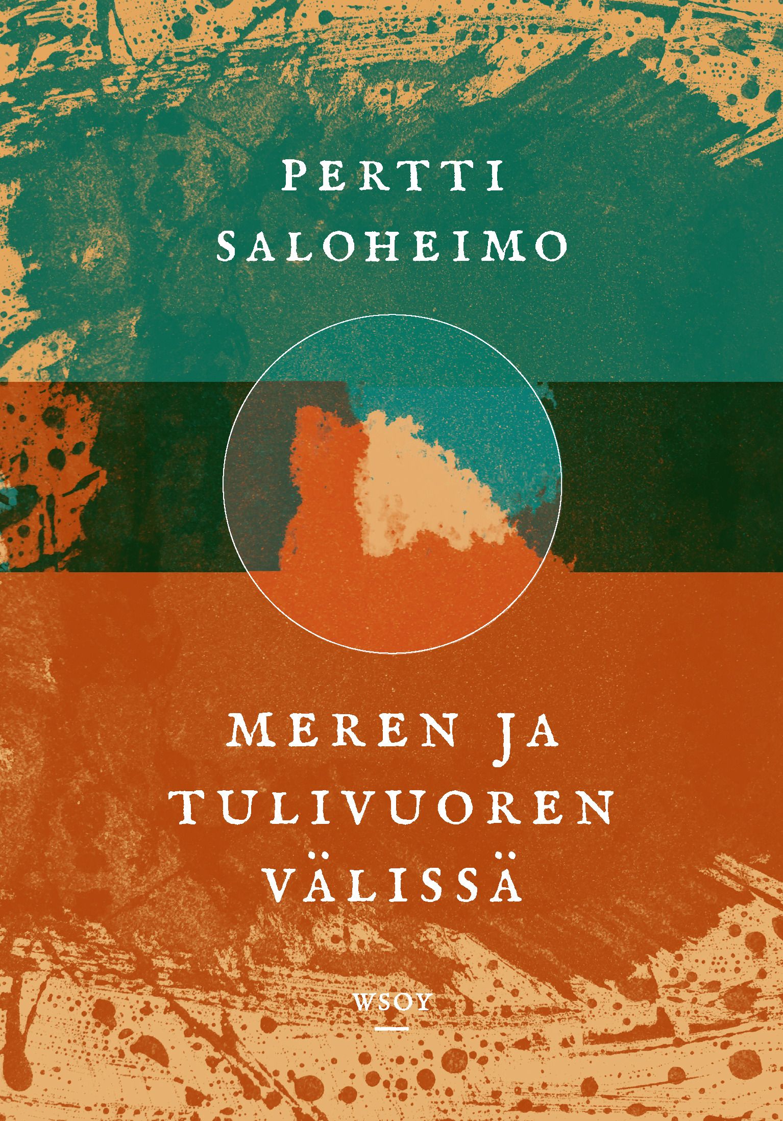 Kirjailijan Pertti Saloheimo uusi kirja Meren ja tulivuoren välissä