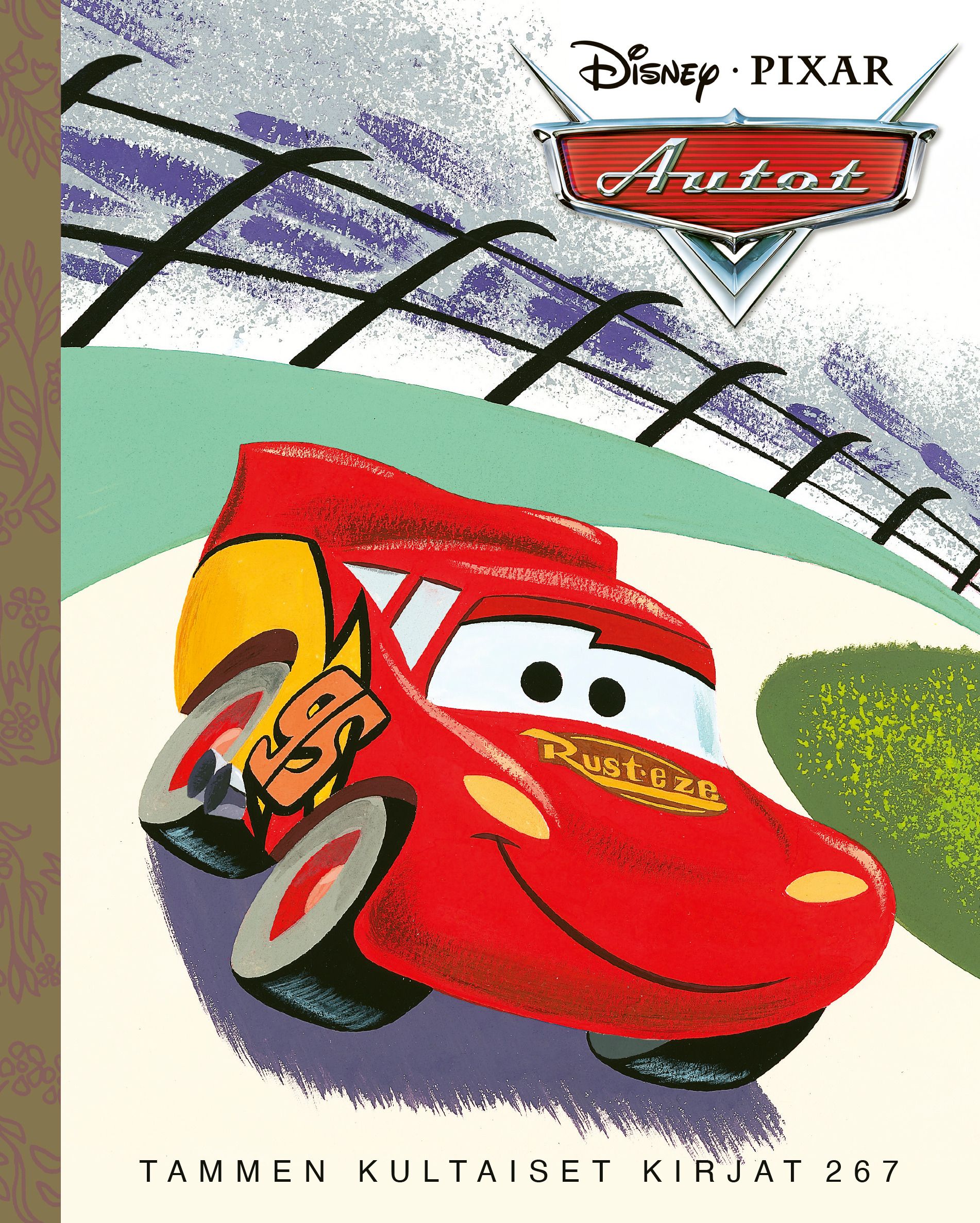 Kirjailijan Walt Disney käytetty kirja Autot