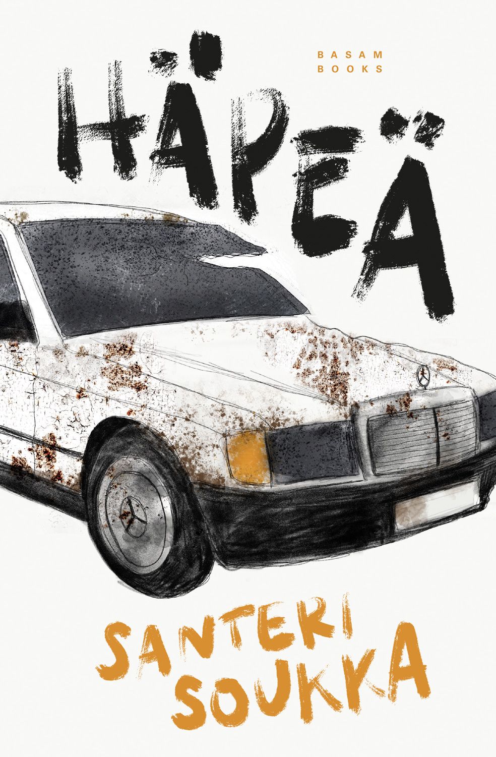 Kirjailijan Santeri Soukka käytetty kirja Häpeä